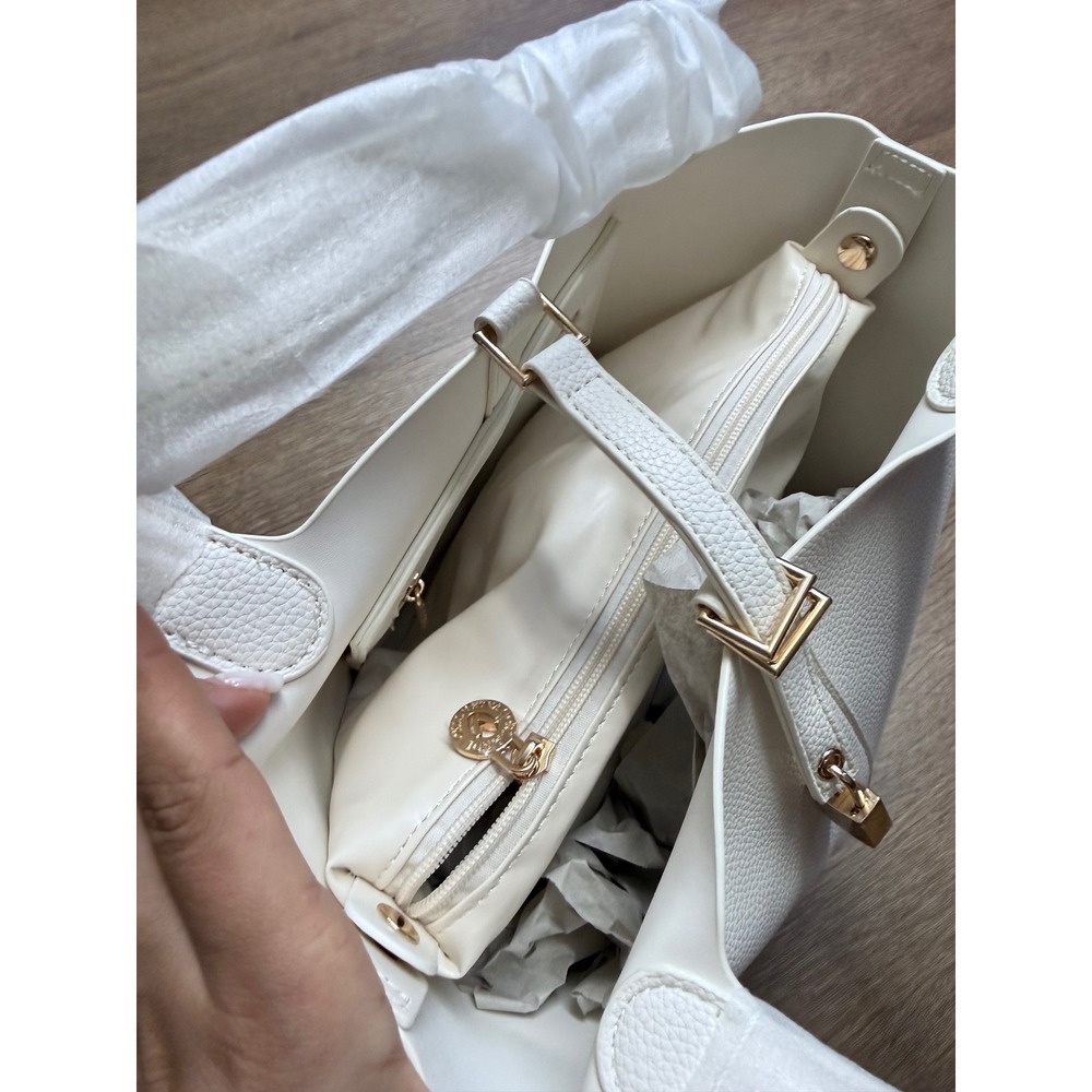 Valentino Orlandi Milano White Handbag New - Picture 5 of 5